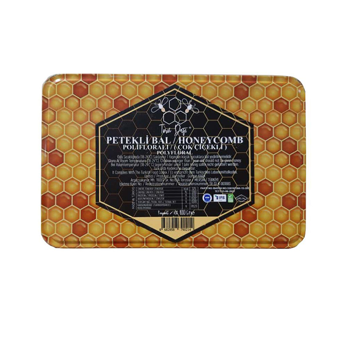 Toros Dağı Petekli Bal 1000 g e