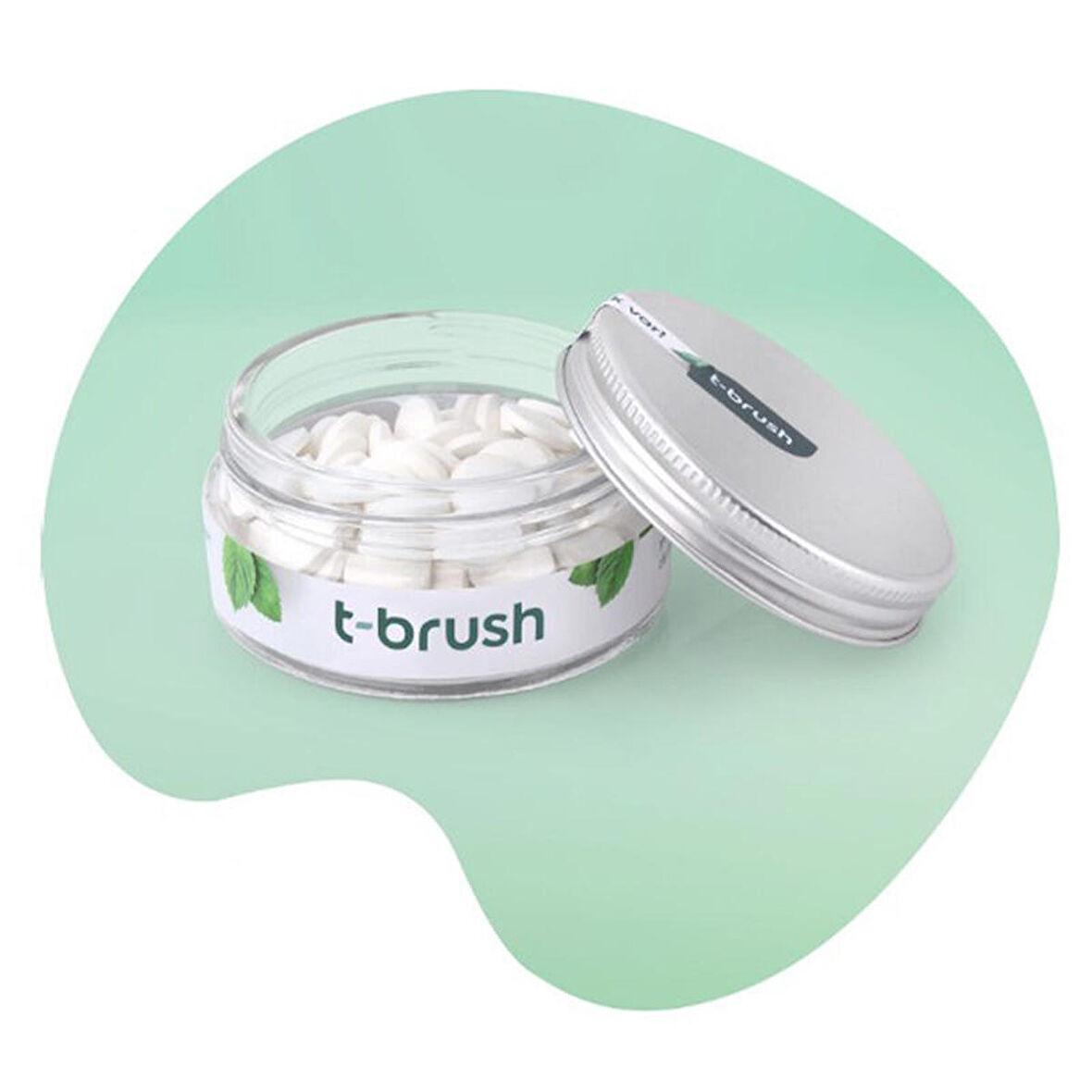 T-Brush Nane Aromalı Florürlü Diş Macunu 90 Tablet