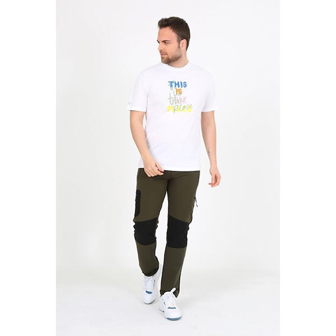 Moonsports Erkek Place Baskılı Tshirt