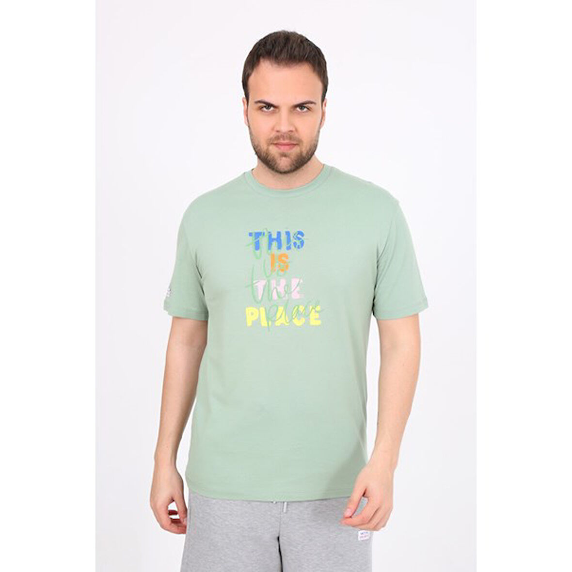 Moonsports Erkek Place Baskılı Tshirt