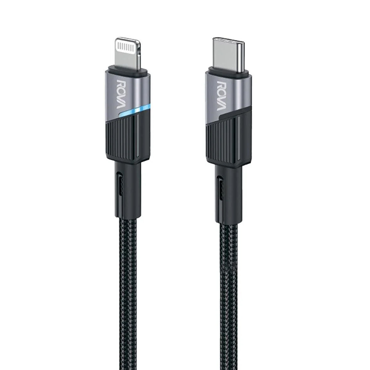 Rova KB208 Type-C To Lightning (iPhone) Hızlı Şarj Kablosu - KVK Teknik Servis Garantili