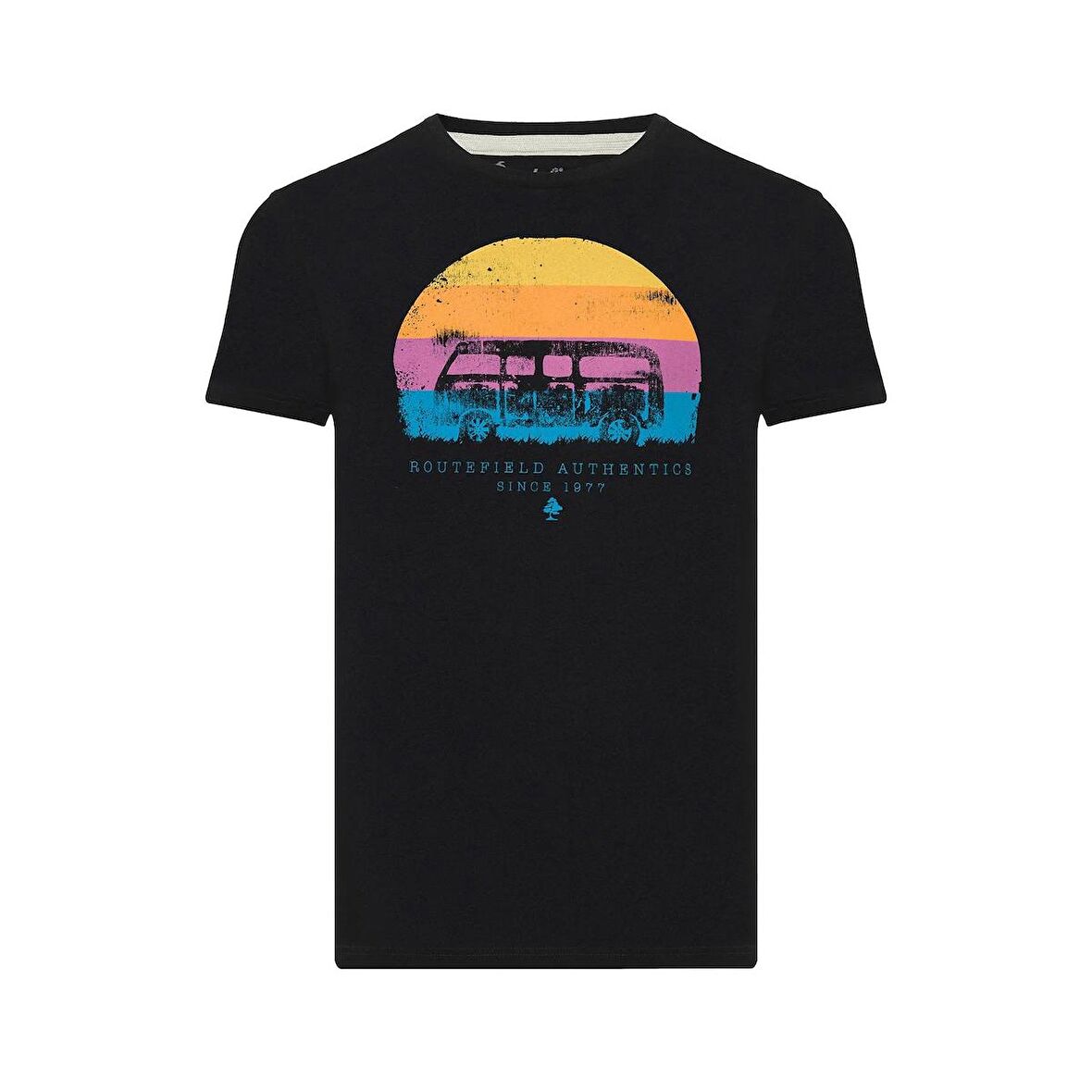 Routefield TRAV SİYAH Erkek Tshirt