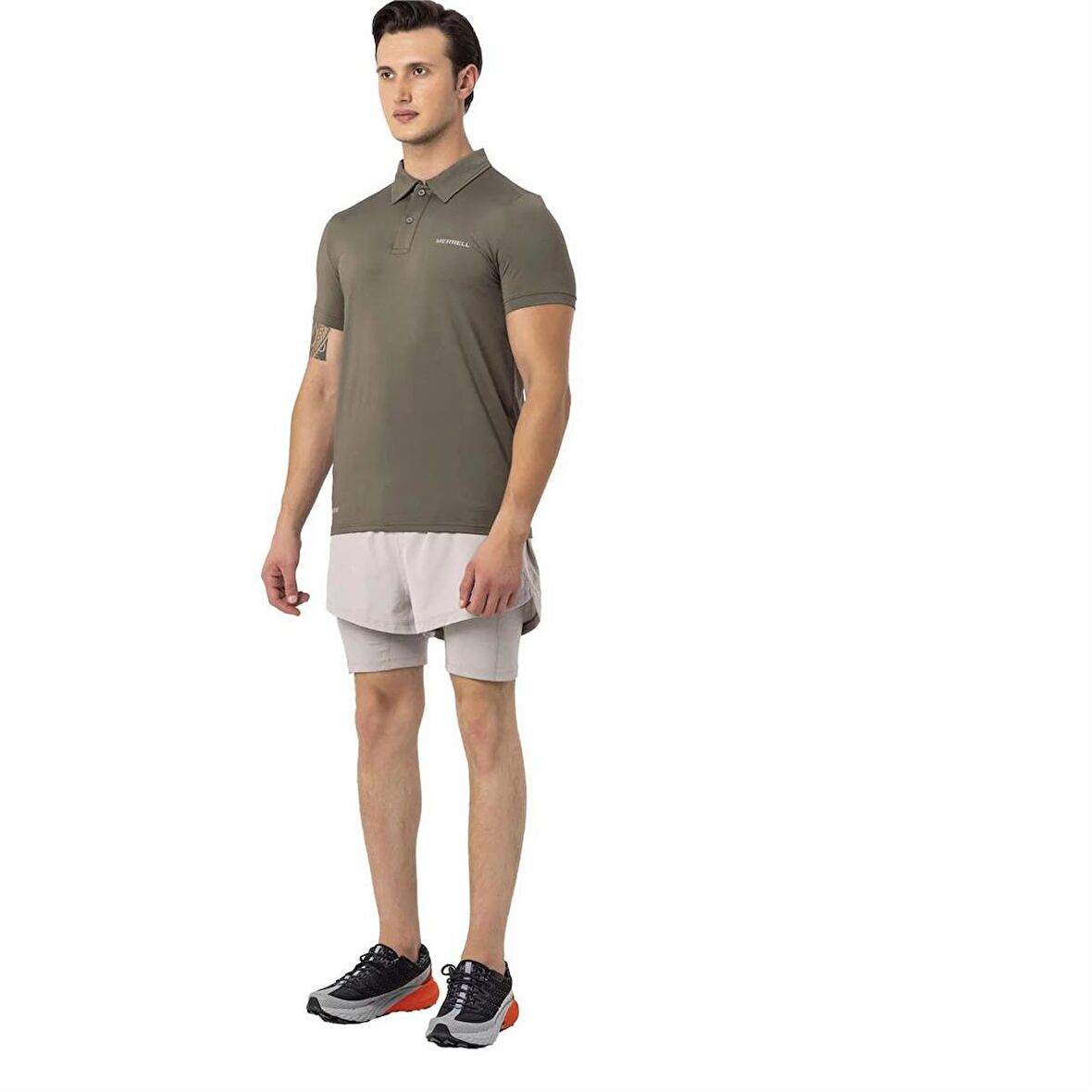 Merrell Pace M Erkek Yeşil Polo T-Shirt