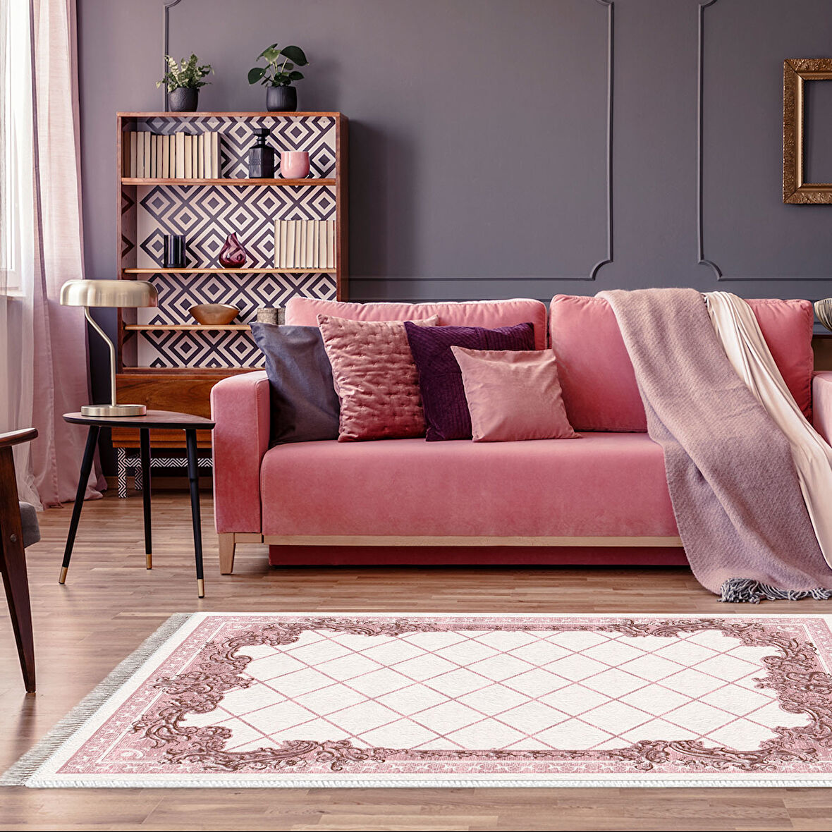 Eko Trend Djt Halı Yıkanabilir Kaymaz Taban 748 Modern