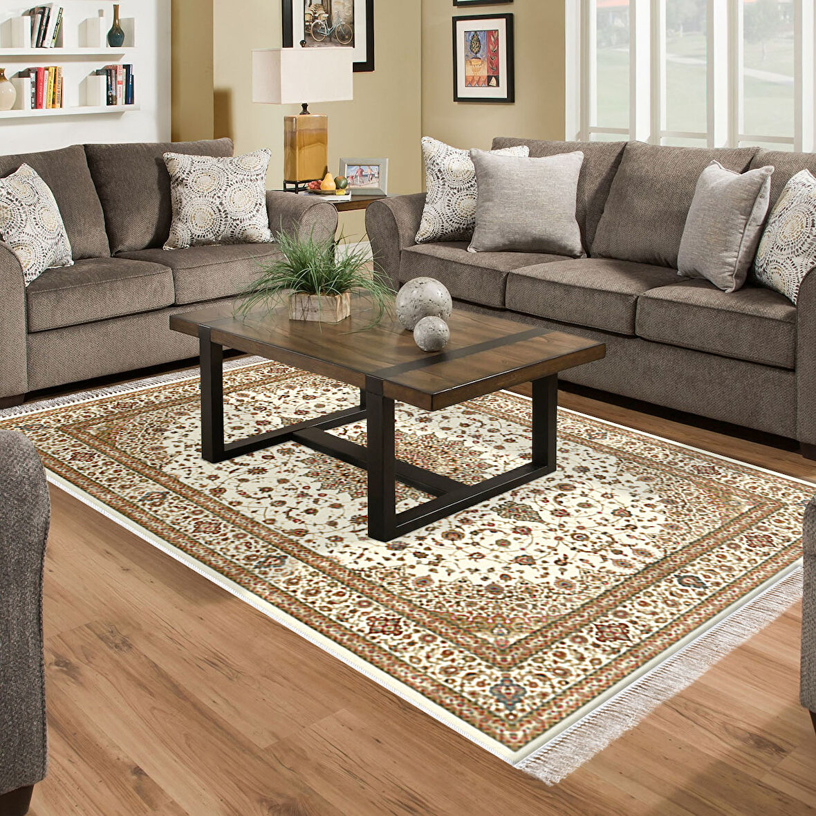 Eko Trend Djt Halı Yıkanabilir Kaymaz Taban P1372 Osmanlı