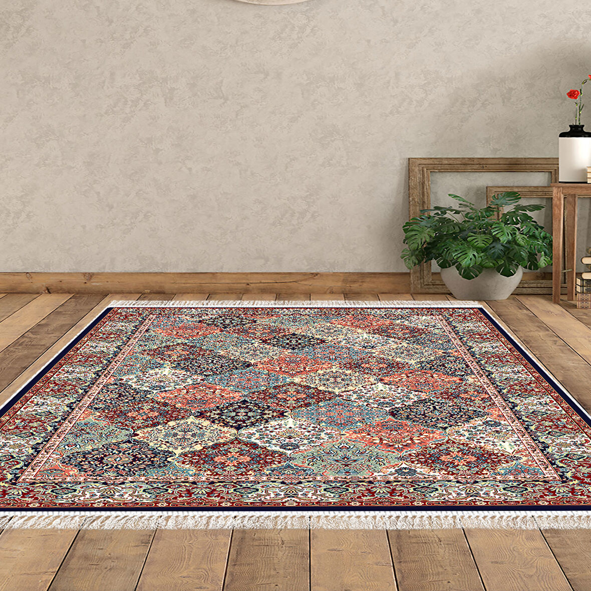 Eko Trend Djt Halı Yıkanabilir Kaymaz Taban S5008 Persian