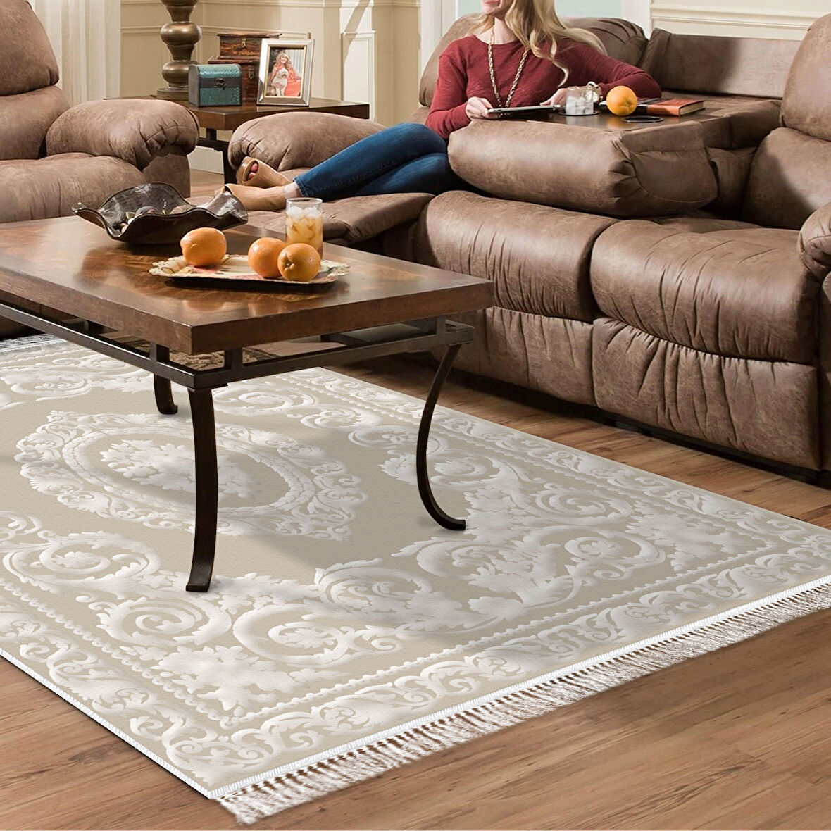 Eko Trend Djt Halı Yıkanabilir Kaymaz Taban 747 Klasik