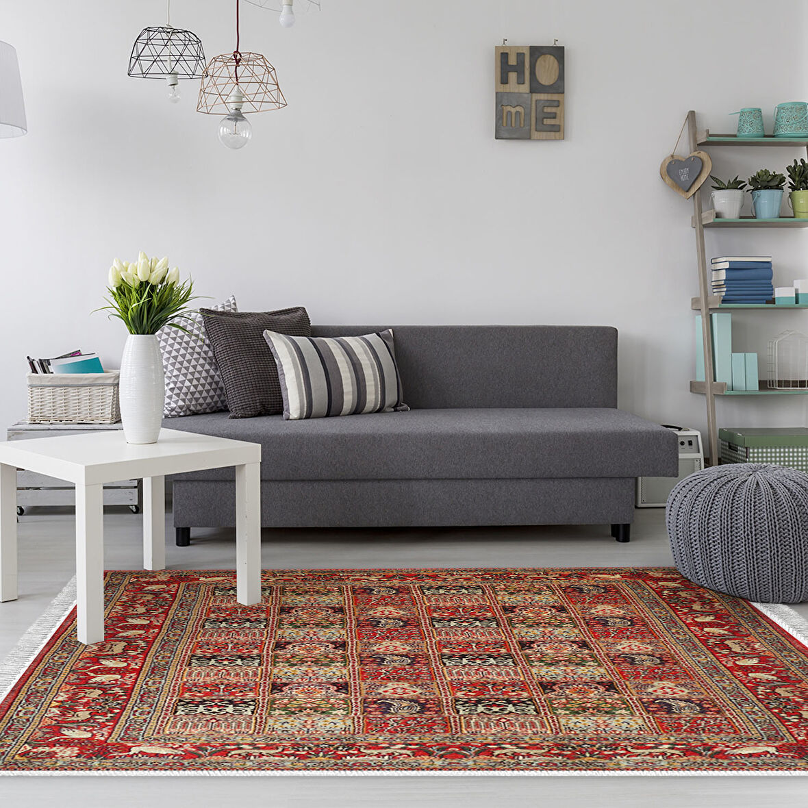 Eko Trend Djt Halı Yıkanabilir Kaymaz Taban M12343 Persian