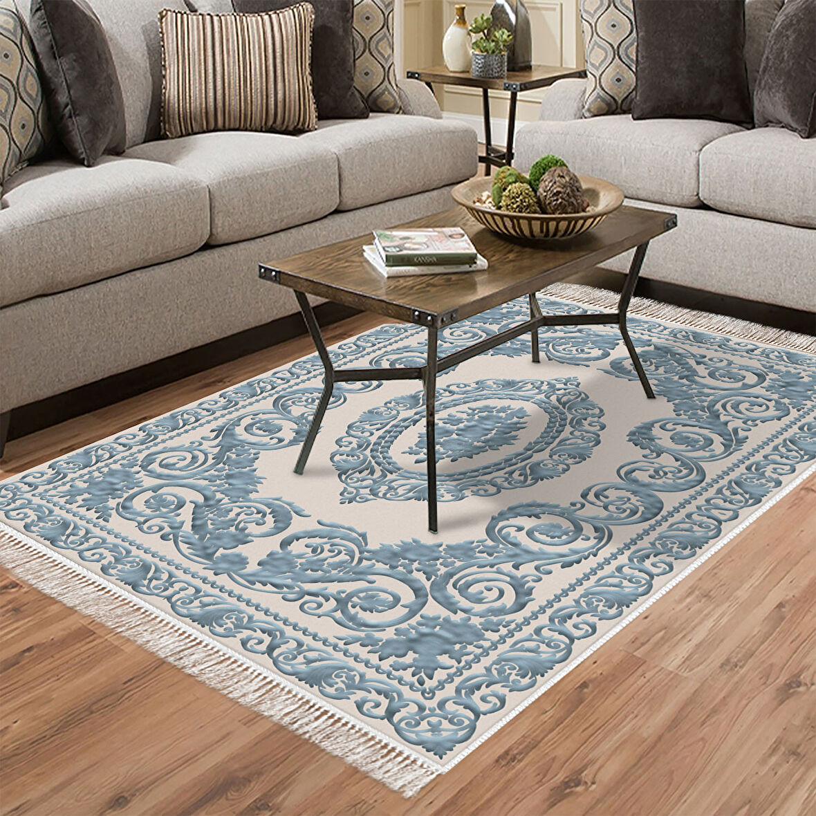 Eko Trend Djt Halı Yıkanabilir Kaymaz Taban 747 Klasik