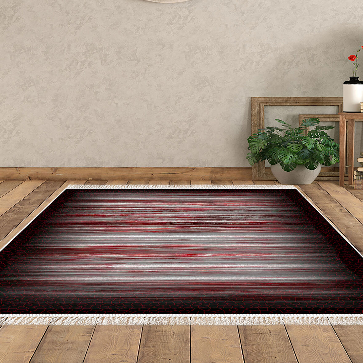 Eko Trend Djt Halı Yıkanabilir Kaymaz Taban 1693 Modern