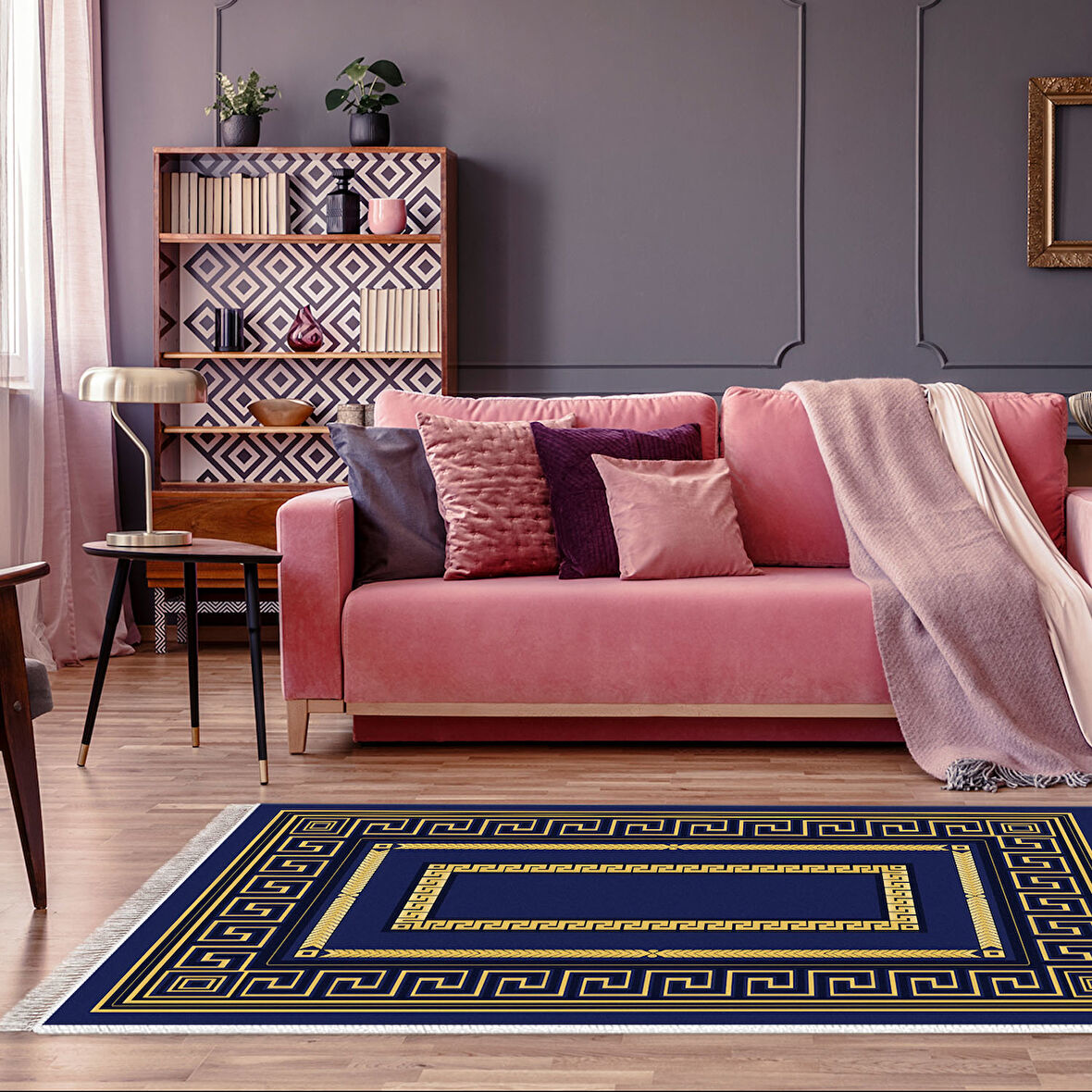 Eko Trend Djt Halı Yıkanabilir Kaymaz Taban 651M Modern