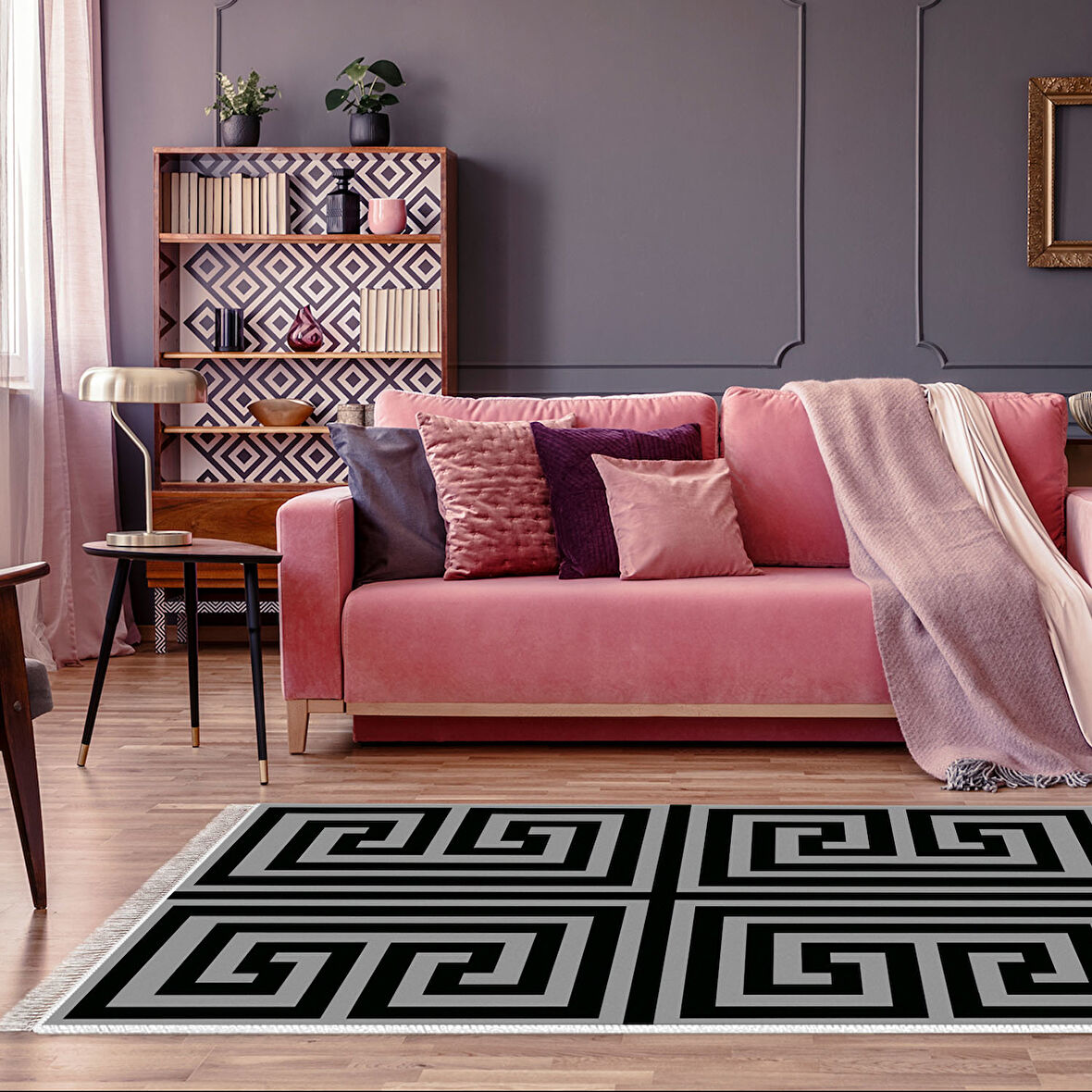Eko Trend Djt Halı Yıkanabilir Kaymaz Taban 768 Modern