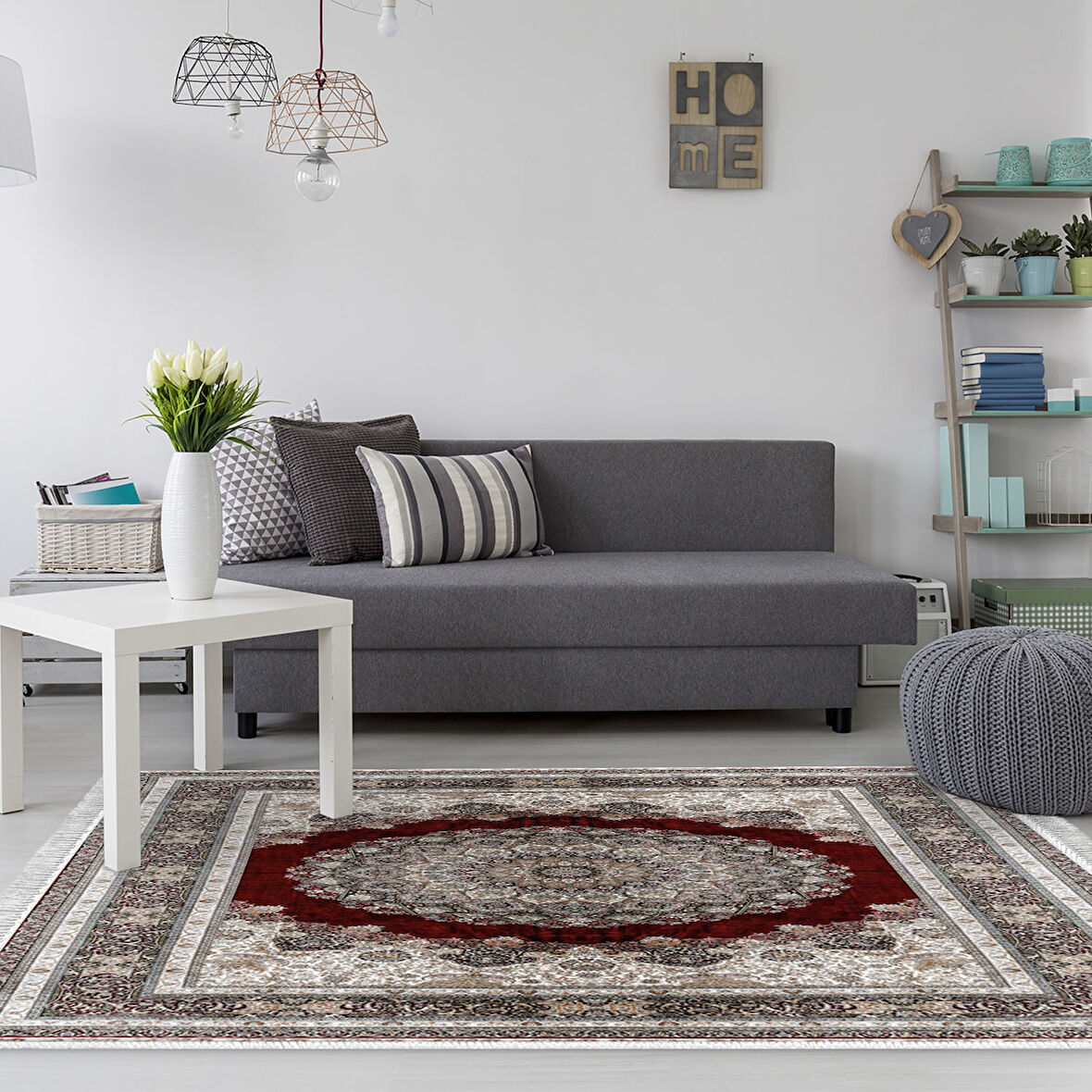 Eko Trend Djt Halı Yıkanabilir Kaymaz Taban 1909 Osmanlı