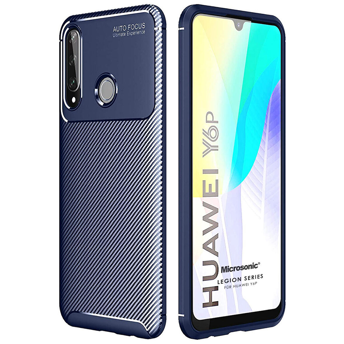 Microsonic Huawei Y6P Kılıf Legion Series Lacivert