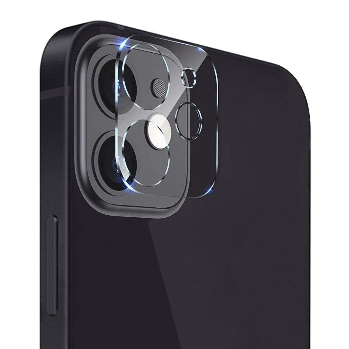 Microsonic Apple Uyumlu iPhone 12 Kamera Lens Koruma Camı
