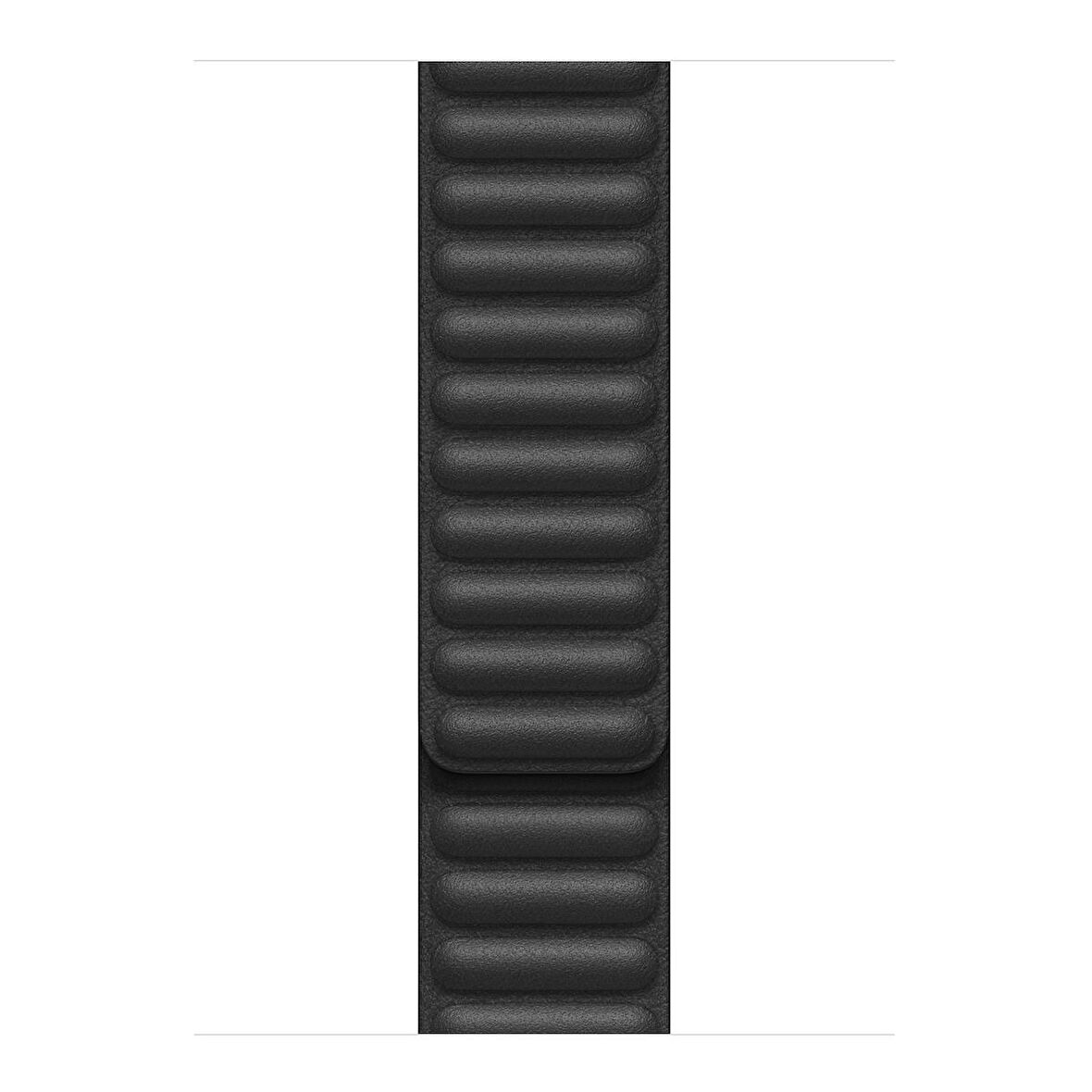 Microsonic Apple Watch Series 4 40mm Kordon Leather Link Band Siyah