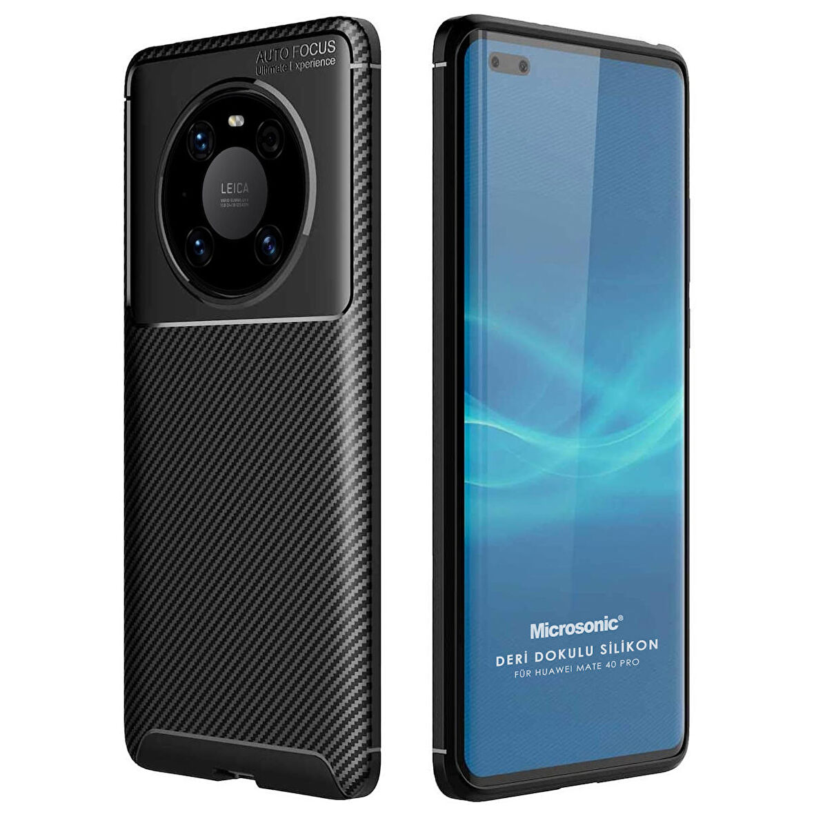 Microsonic Huawei Mate 40 Pro Kılıf Legion Series Siyah