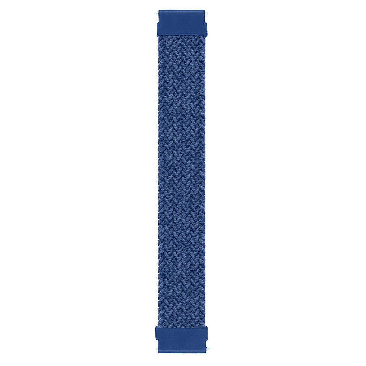 Microsonic Huawei Watch GT2 46mm Kordon, (Large Size, 165mm) Braided Solo Loop Band Lacivert