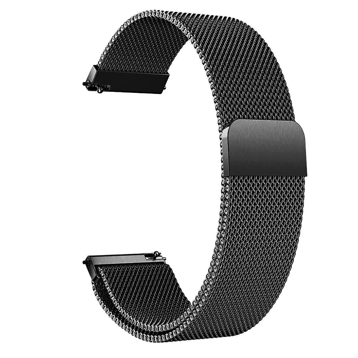 Microsonic Huawei Watch GT2 Pro Milanese Loop Kordon Siyah