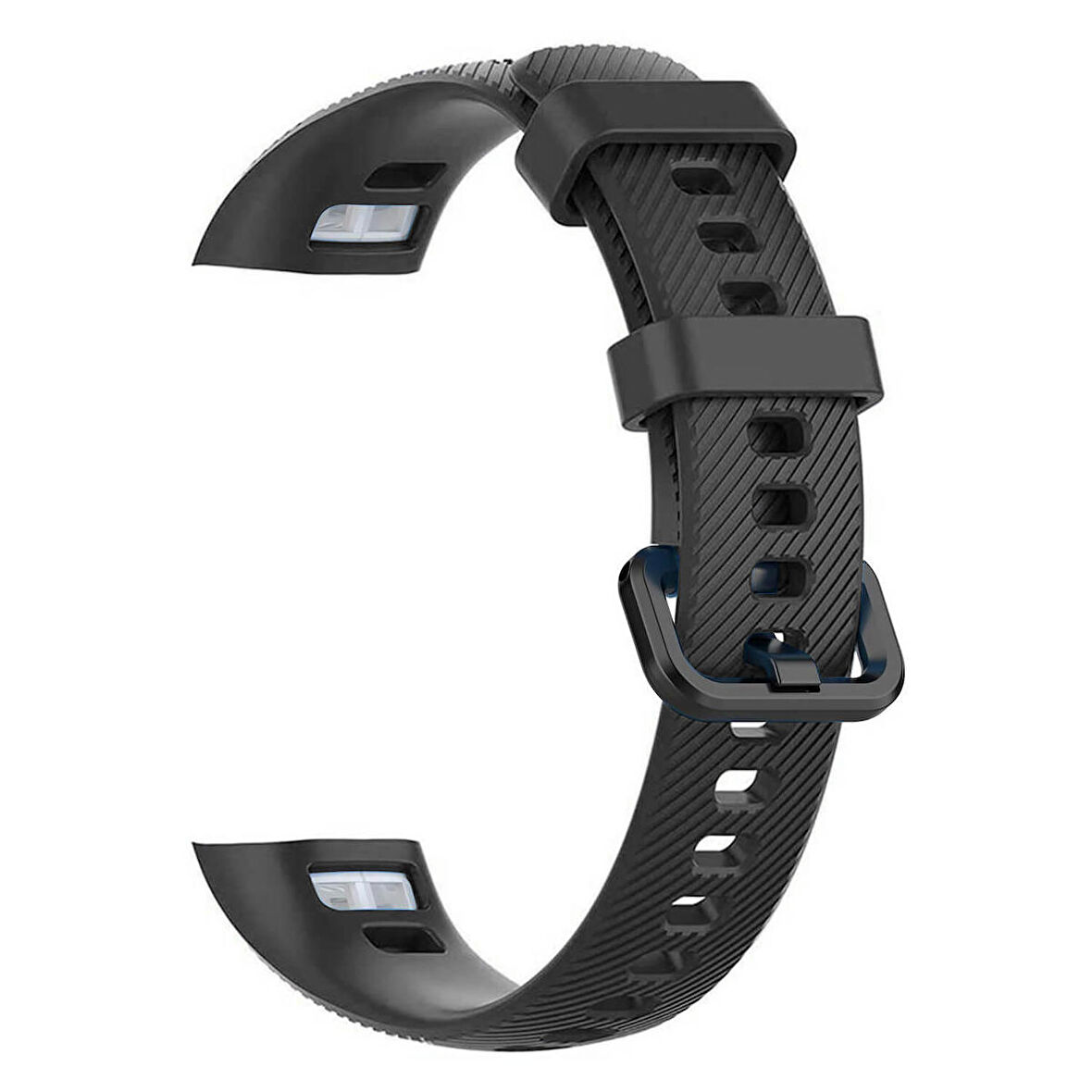 Microsonic Huawei Honor Band 4 Kordon, Silicone Sport Band Siyah