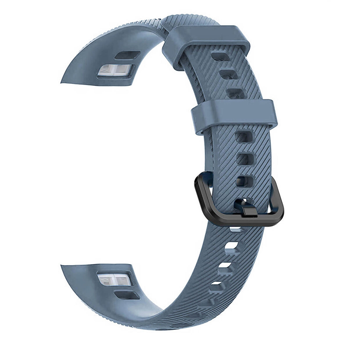 Microsonic Huawei Honor Band 5 Kordon, Silicone Sport Band Gri