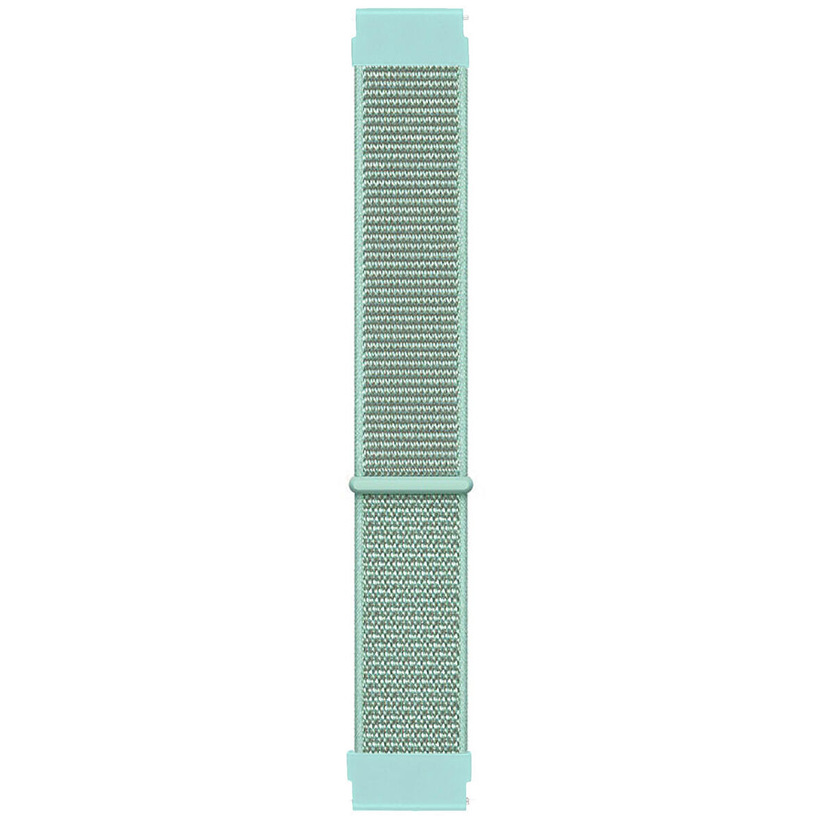 Microsonic Huawei Watch GT2 42mm Hasırlı Kordon Woven Sport Loop Mint Yeşili