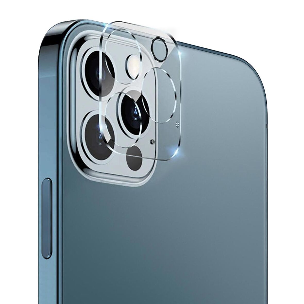 Microsonic Apple Uyumlu iPhone 13 Pro Max Kamera Lens Koruma Camı