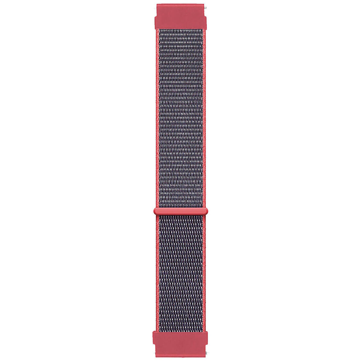 Microsonic Amazfit GTS 2 Mini 40mm Hasırlı Kordon Woven Sport Loop Koyu Pembe