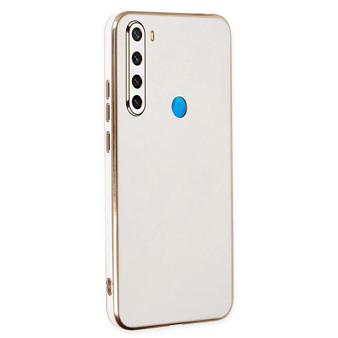 Microsonic Xiaomi Redmi Note 8 Kılıf Olive Plated Beyaz