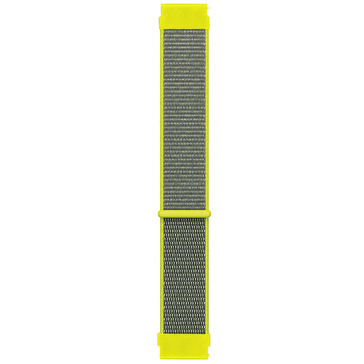 Microsonic Amazfit GTS 4 Mini Hasırlı Kordon Woven Sport Loop Sarı