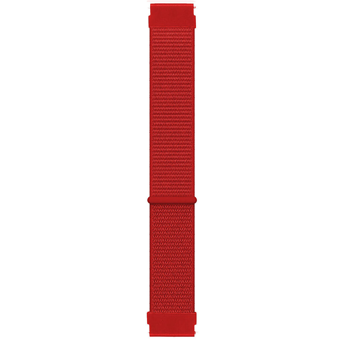 Microsonic Amazfit GTR 2 Sport 47mm Hasırlı Kordon Woven Sport Loop Kırmızı