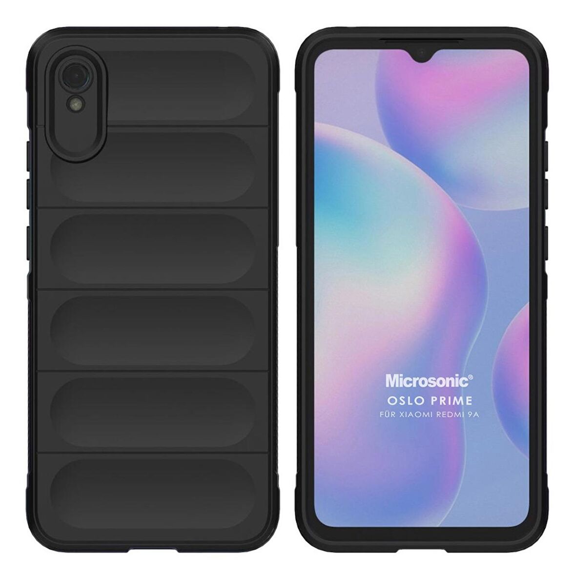 Microsonic Xiaomi Redmi 9A Kılıf Oslo Prime Siyah