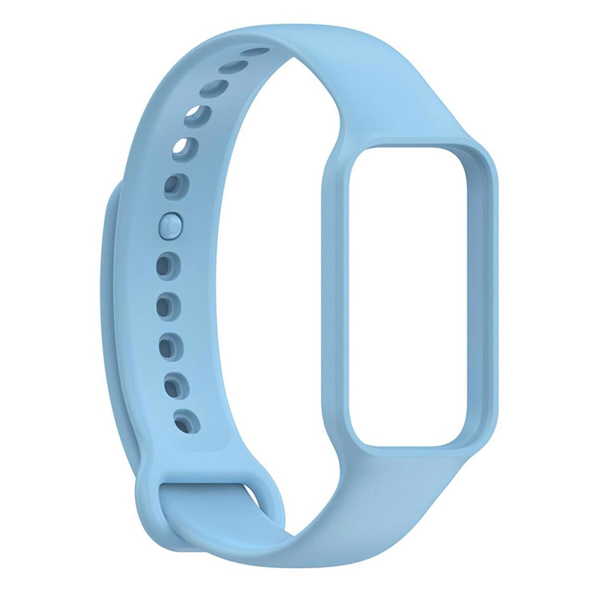 Microsonic Xiaomi Redmi Smart Band 2 Kordon, Silicone Sport Band Mavi