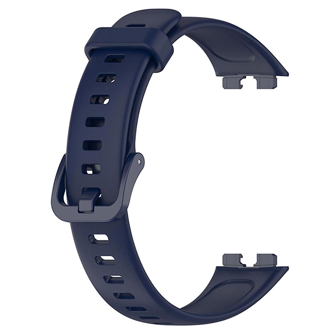 Microsonic Huawei Band 8 Kordon, Silicone Sport Band Lacivert