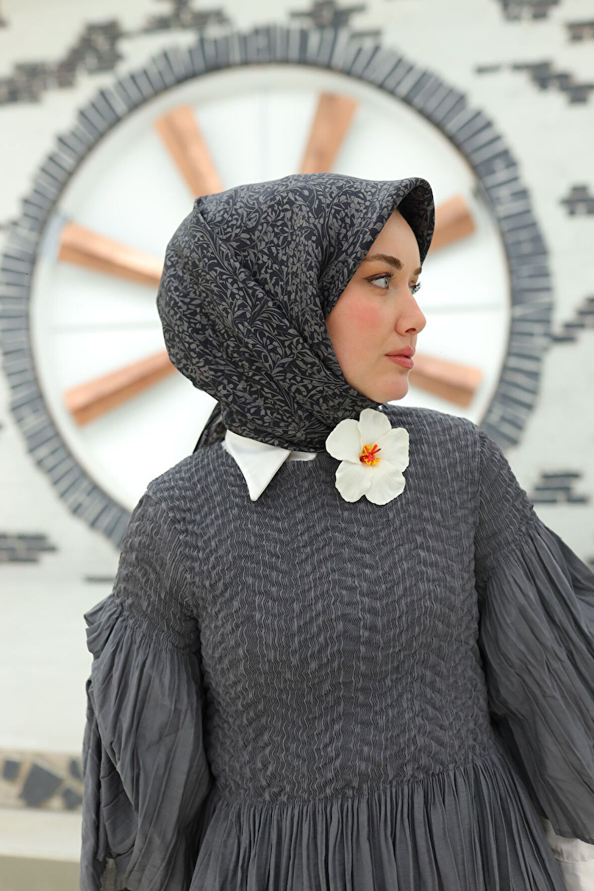 Twill İpek Eşarp 11459-13