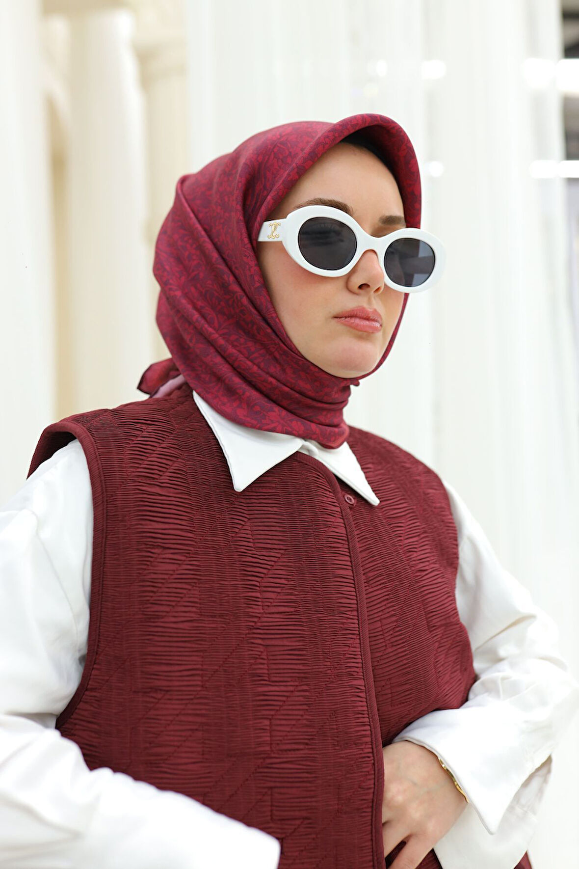 Twill İpek Eşarp 11459-47
