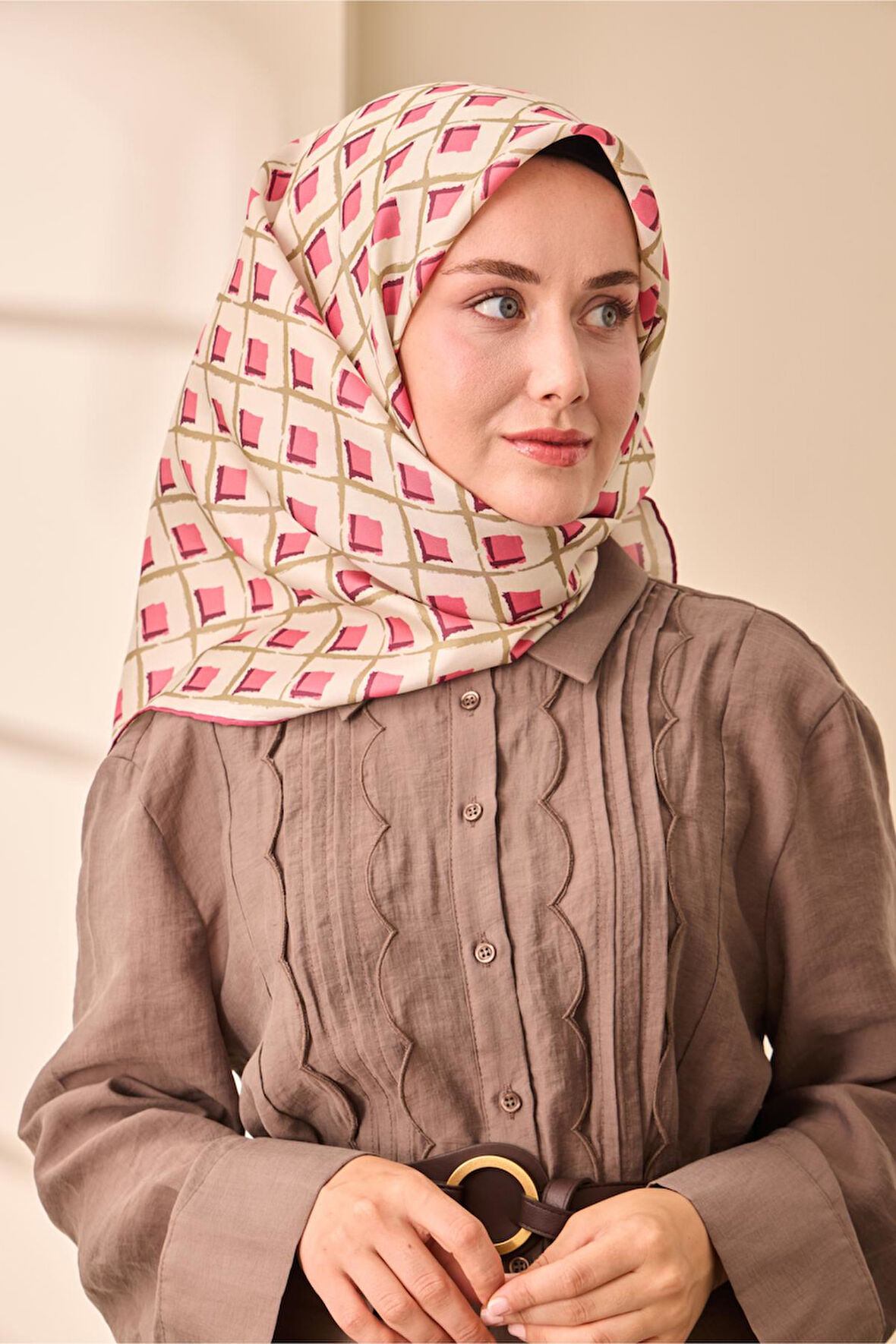 Twill İpek Eşarp 11474