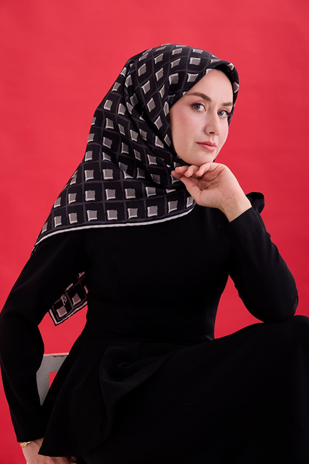 Twill İpek Eşarp 11474