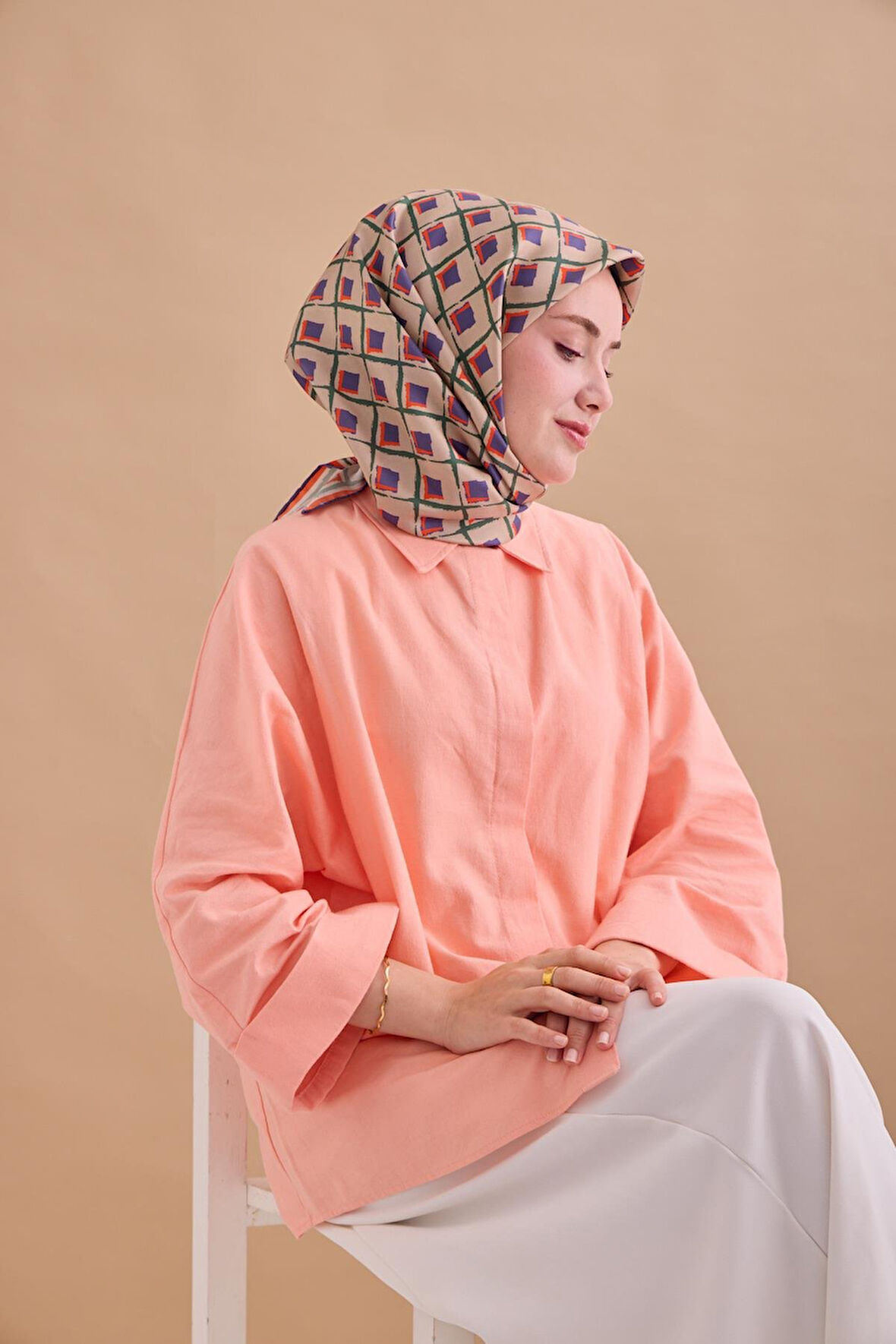 Twill İpek Eşarp 11474