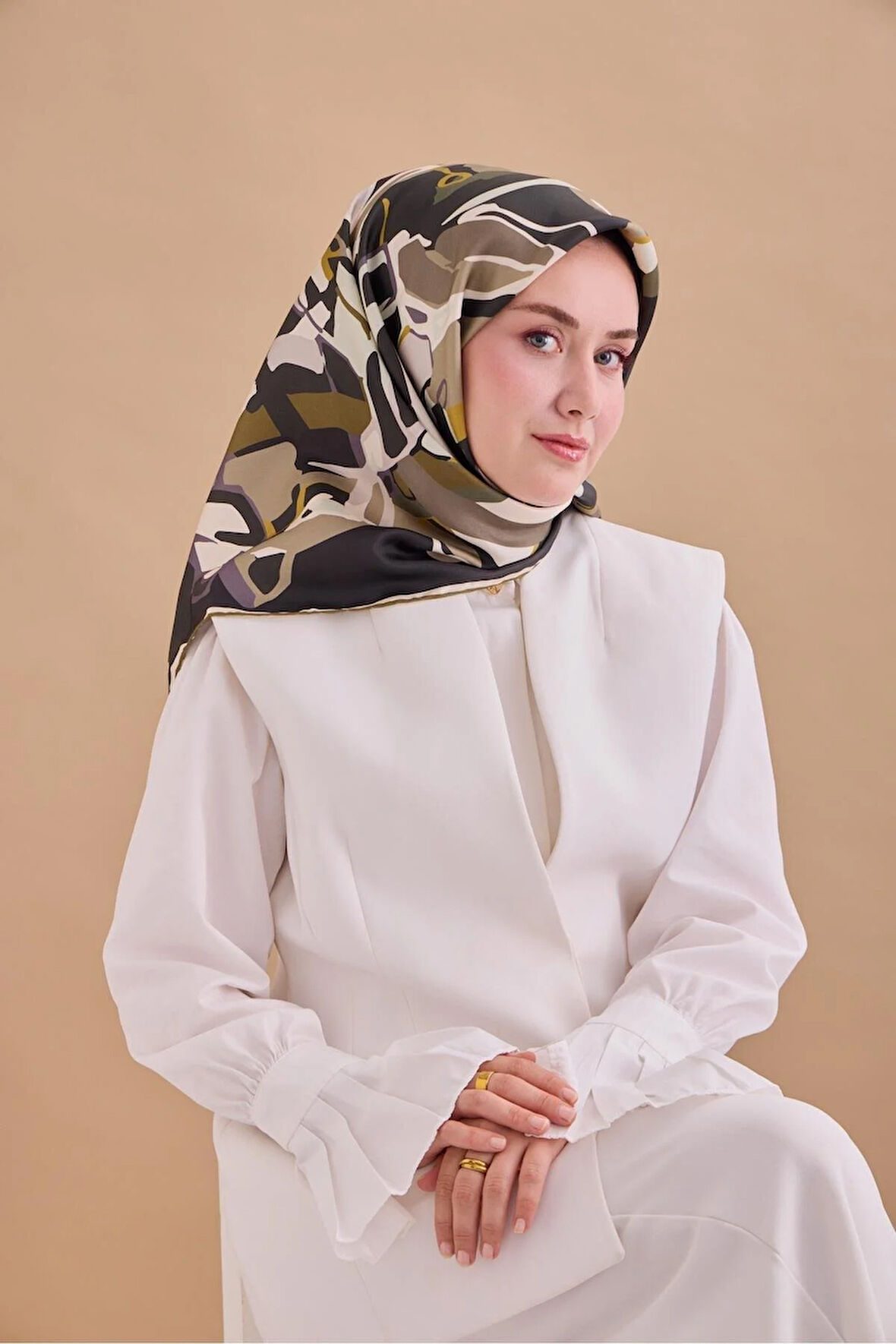 Twill İpek Eşarp 11475-30