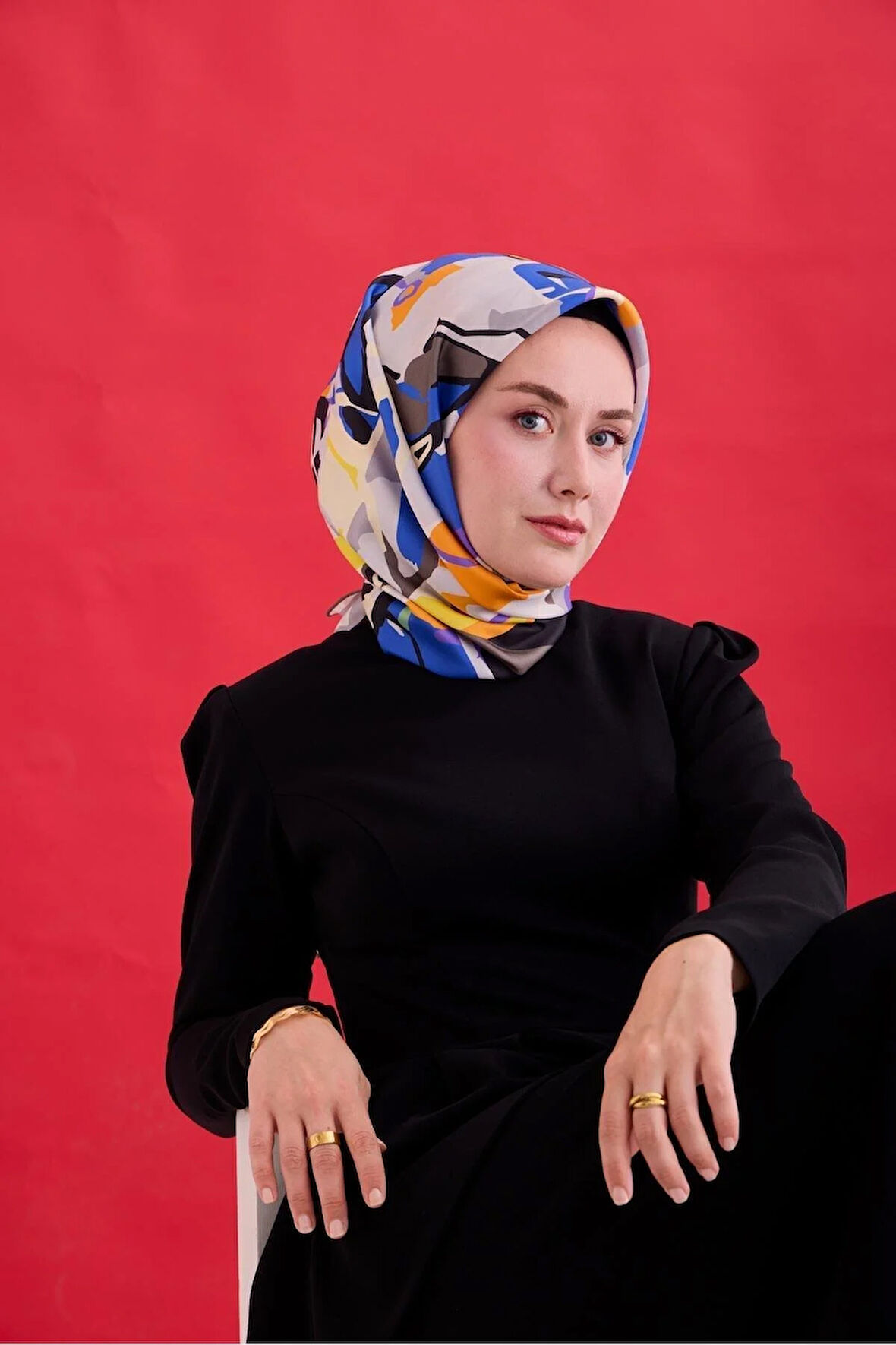 Twill İpek Eşarp 11475-41