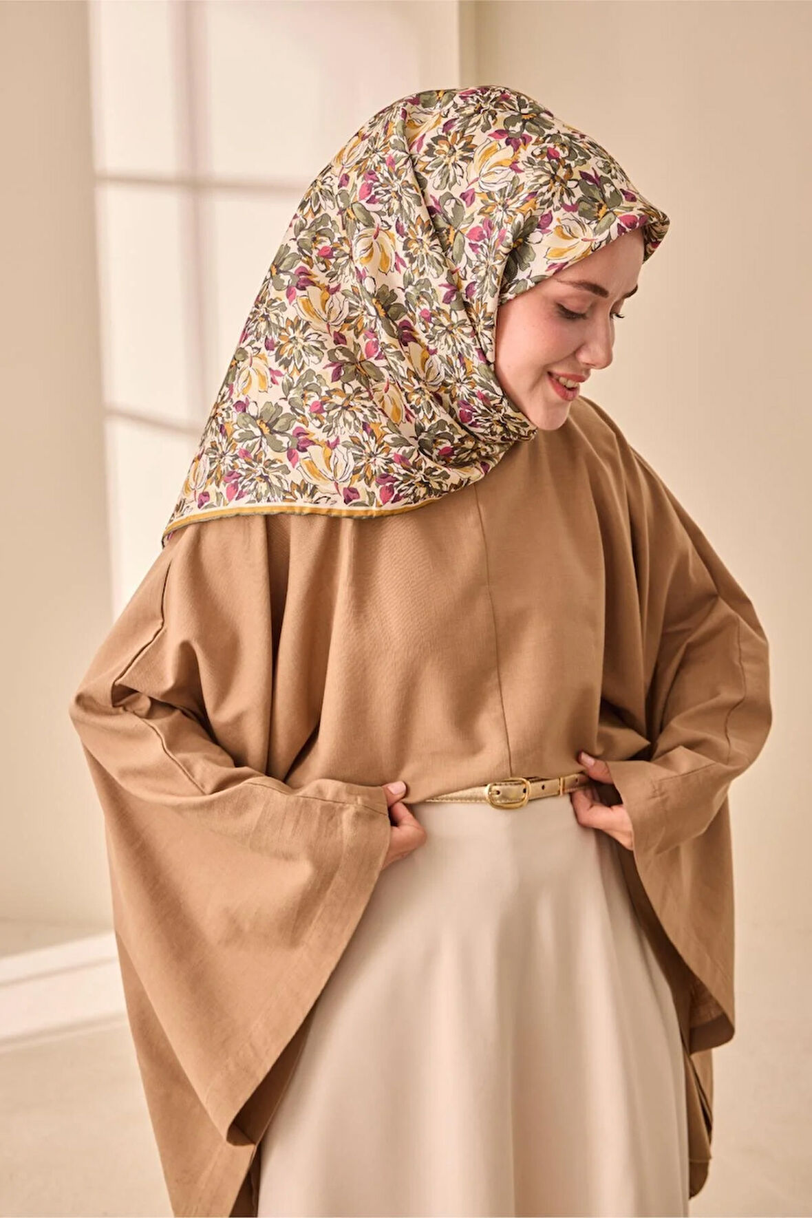 Twill İpek Eşarp 11477-07