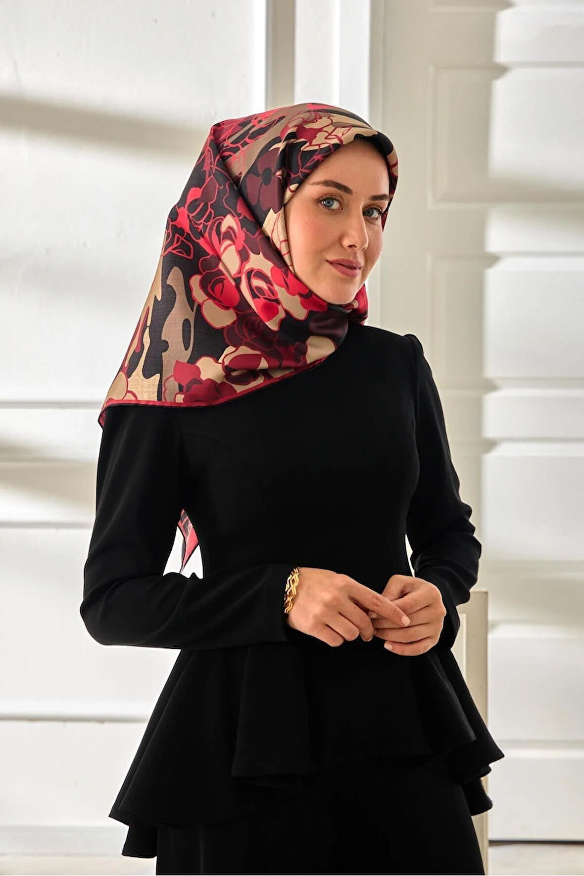 Twill İpek Eşarp 11483-34