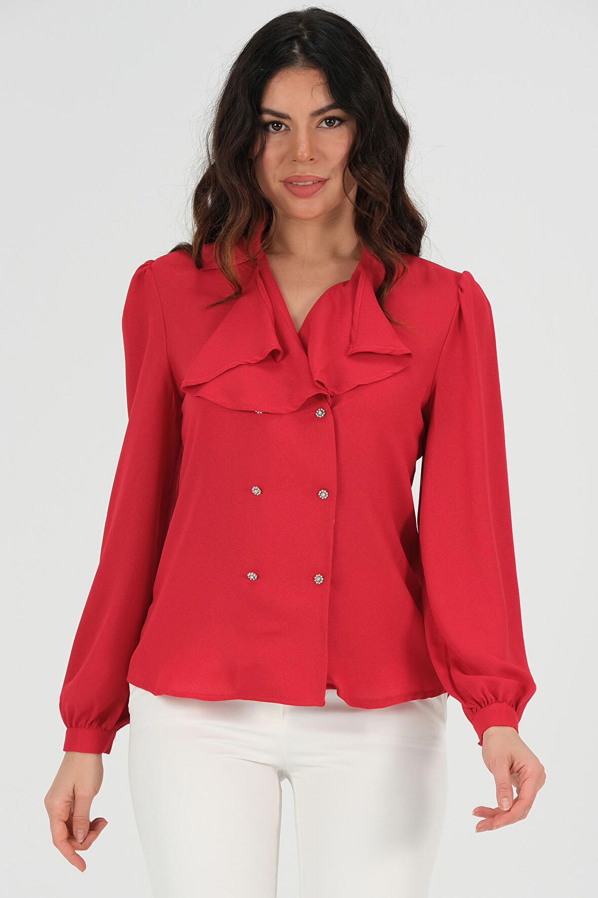 Yakalı Şık Bluz