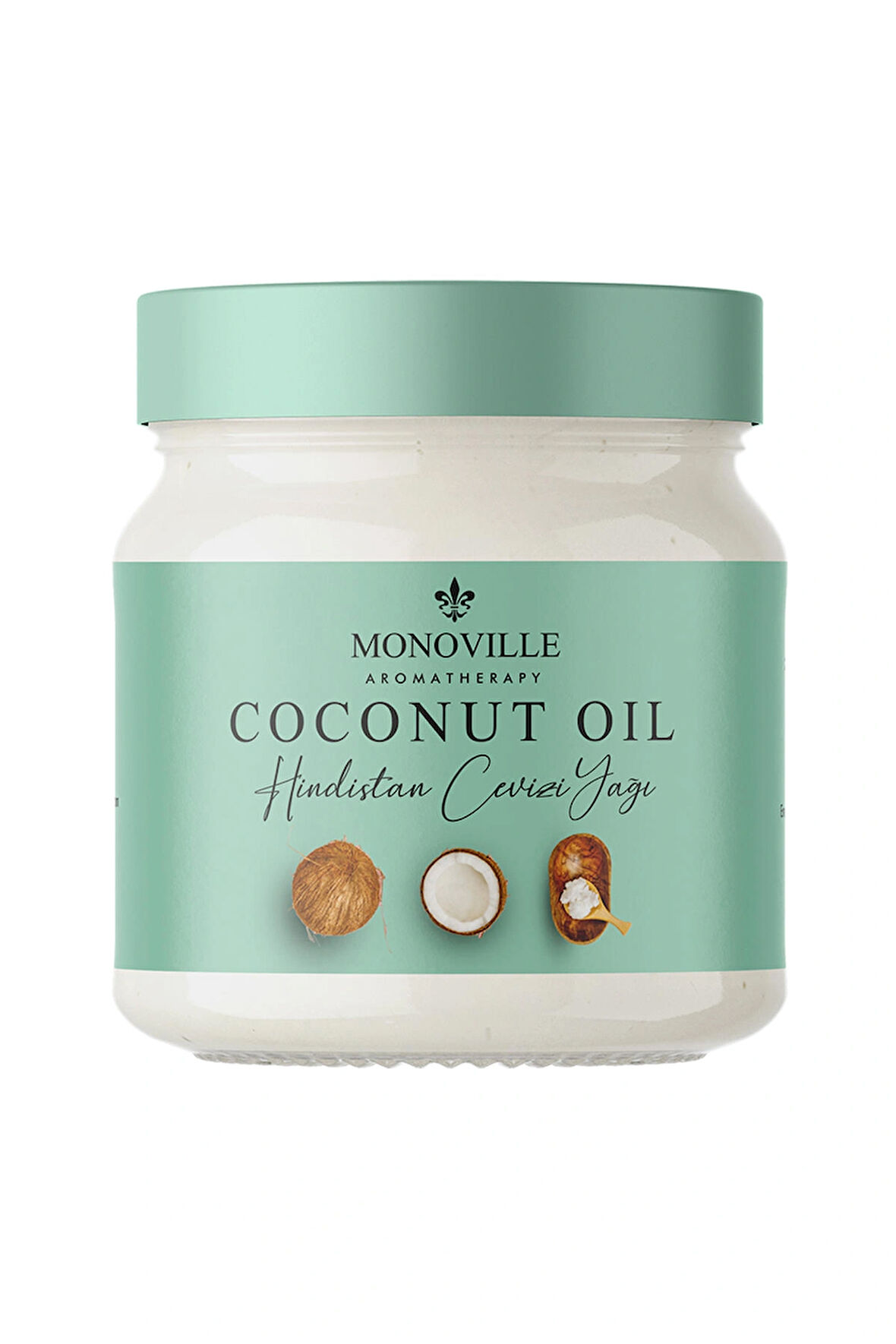Hindistan Cevizi Yağı 200 ml Soğuk Sıkım %100 Saf Ve Doğal (Coconut Oil)