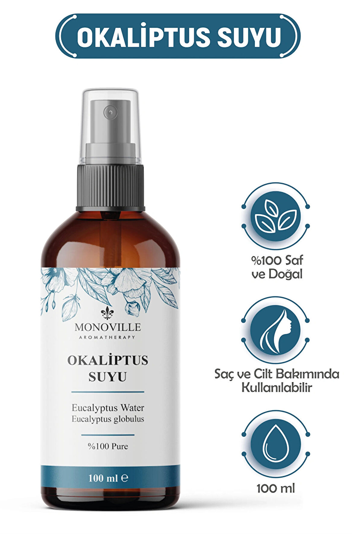 Okaliptus Suyu Sprey 100 ml ( Eucalyptus Water )
