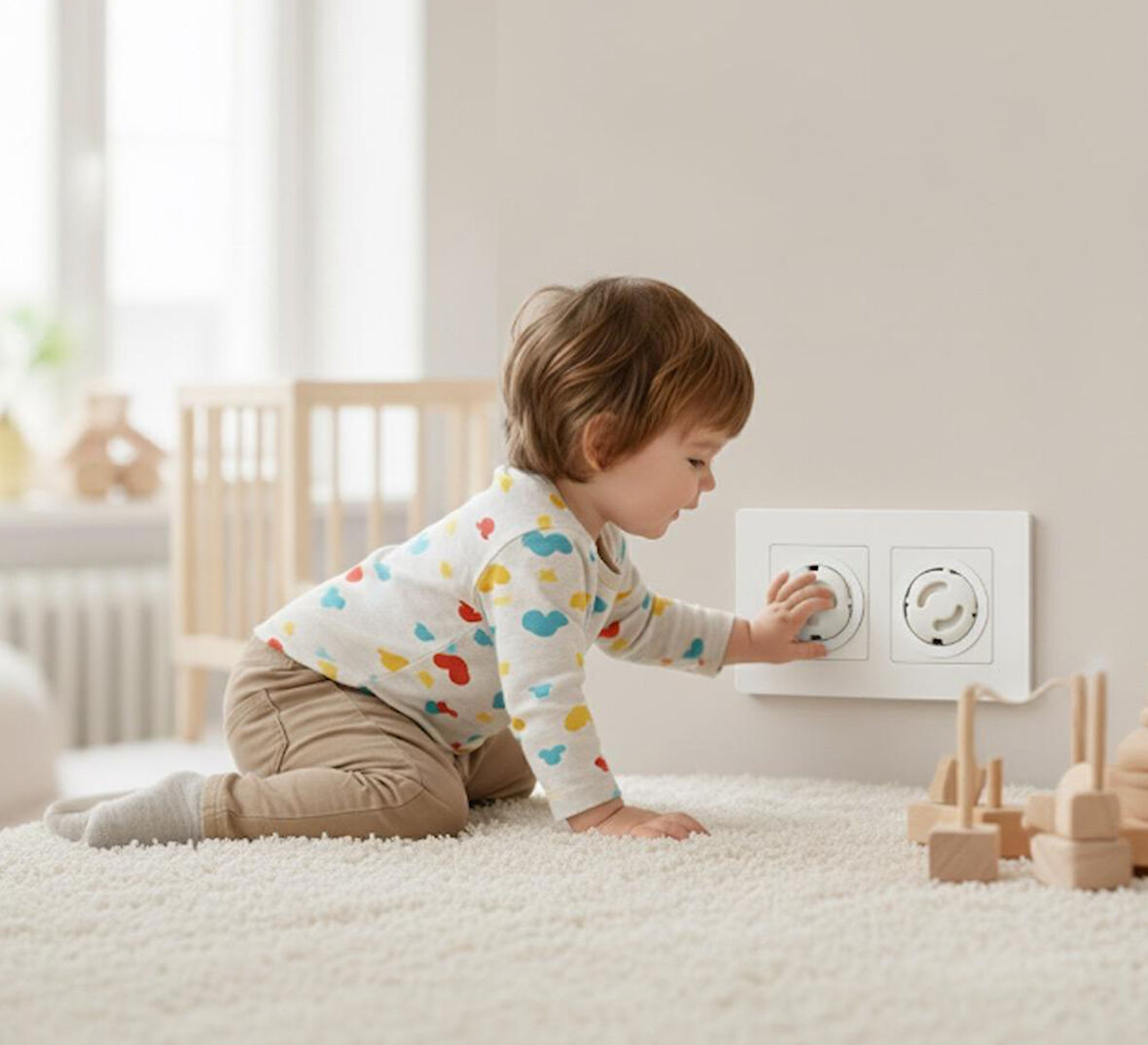 İdeal baby Priz Kapağı (6 lı Paket) - Çocuk Güvenliği Ürünü