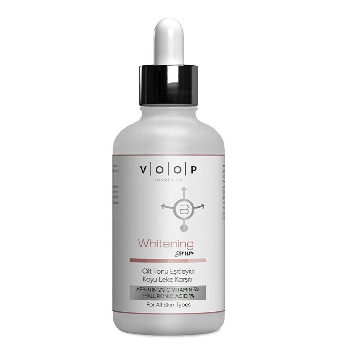 Voop Whitening Tüm Cilt Tipleri İçin Aydınlatıcı Alkolsüz Gece Leke Serumu  30 ml 