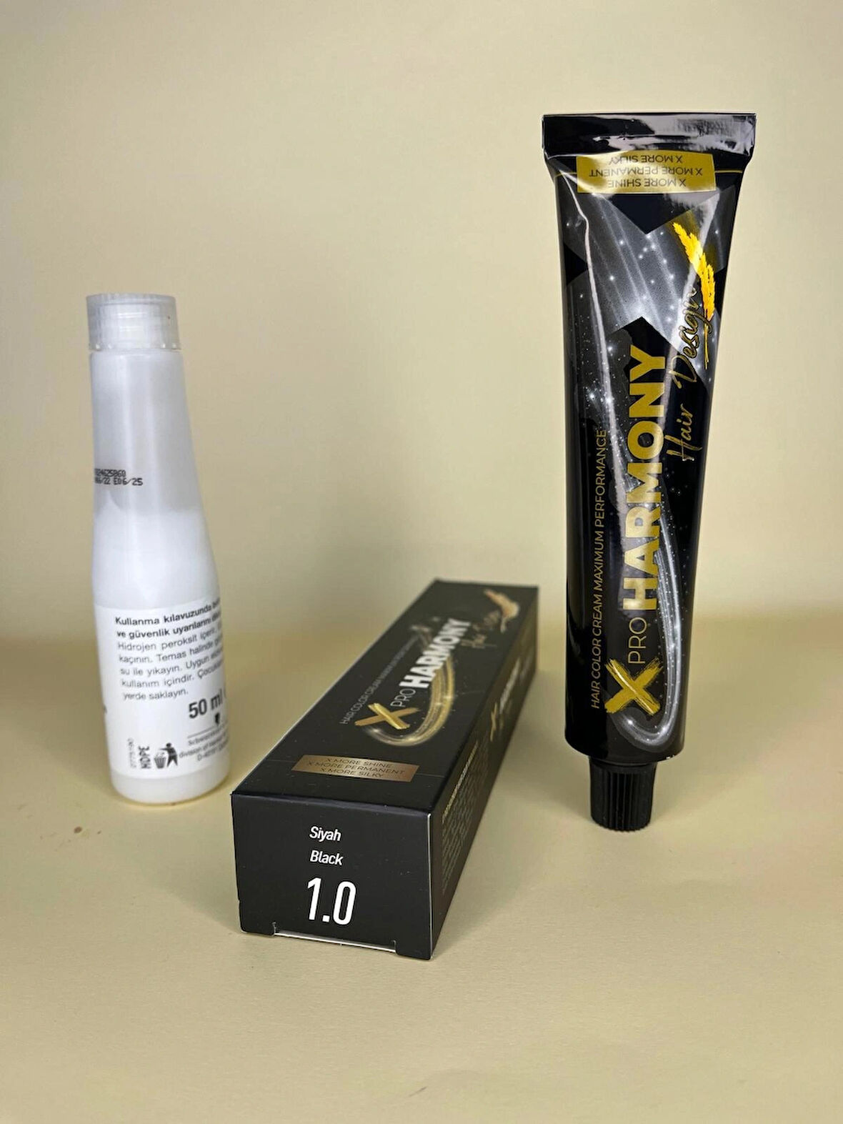 Xpro Harmony 1.0 Siyah 60 ml Saç Boyası