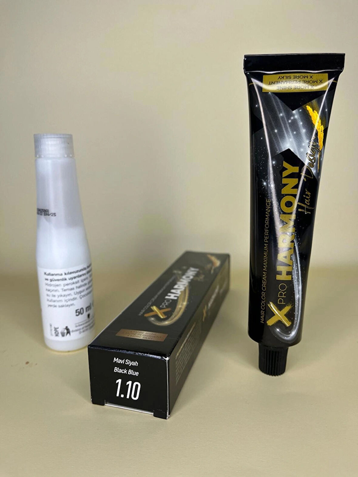 Xpro Harmony 1.10 Mavi Siyah 60 ML Saç Boyası